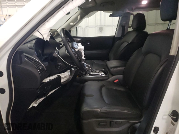 2022 Nissan Armada SV with VIN JN8AY2AD3N9675519, listed as a Copart auction lot 88018885 with 75,802 mi miles and Salvage Title. Bid and sale history available at carsss.com. Image 7.