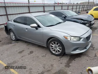 2015 Mazda 6 i Sport with VIN JM1GJ1U61F1176719, listed as a IAAI auction lot 41311837 with 131,865 mi miles. Bid and sale history available at carsss.com. Image 1.