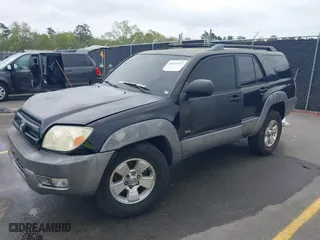 2003 Toyota 4Runner SR5 with VIN JTEZU14R630003771, listed as a IAAI auction lot 41917612 with 186,312 mi miles. Bid and sale history available at carsss.com. Image 18.
