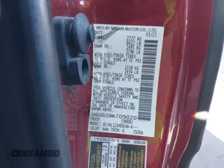 2021 Nissan Frontier S z VIN 1N6ED0CE0MN709020, wystawiony jako IAAI lot #41402633 z przebiegiem 47 022 mil mil oraz . Historia ofert i sprzedaży dostępna na DreamBid. Obrazek 9.