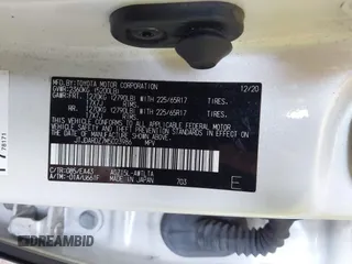 2021 Lexus NX 300 with VIN JTJDARDZ7M5023986, listed as a IAAI auction lot 42475843 with 87,251 mi miles and . Bid and sale history available at DreamBid. Image 9.