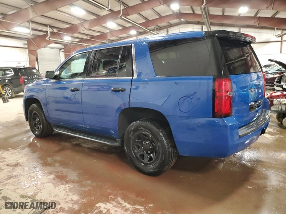 2018 Chevrolet Tahoe Commercial with VIN 1GNSKDEC6JR312258, listed as a Copart auction lot 47268985 with 117,782 mi miles and Clean Title. Bid and sale history available at carsss.com. Image 2.