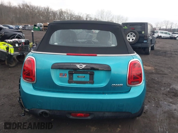 2019 MINI Convertible Cooper with VIN WMWWG5C52K3H08648, listed as a IAAI auction lot 41686314 with 40,728 mi miles and . Bid and sale history available at DreamBid. Image 16.