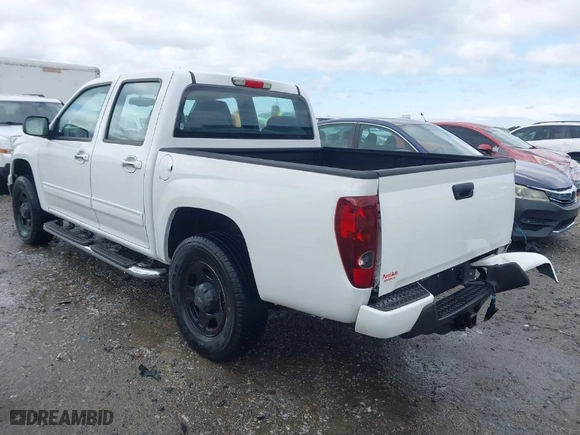 2012 Chevrolet Colorado LT w/1LT with VIN 1GCHTCFE2C8152284, listed as a IAAI auction lot 41814994 with 118,423 mi miles. Bid and sale history available at carsss.com. Image 3.