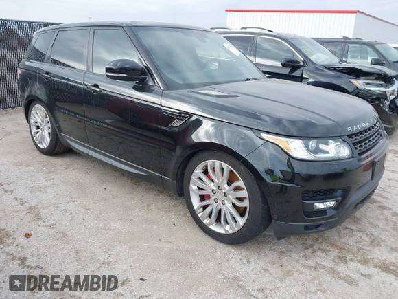 2015 Land Rover Range Rover Sport Supercharged with VIN SALWR2TF4FA611687, listed as a IAAI auction lot 41570022 with 112,362 mi miles and . Bid and sale history available at DreamBid. Image 1.