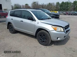 2007 Toyota RAV4 with VIN JTMBD35V075109123, listed as a IAAI auction lot 42107927 with 201,396 mi miles. Bid and sale history available at carsss.com. Image 1.