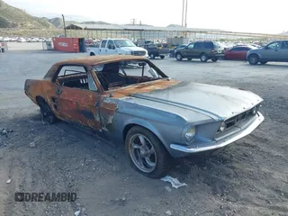 1967 Ford Mustang z VIN 0000007R01C215879, wystawiony jako IAAI lot #41377825 z przebiegiem Nie podano mil oraz . Historia ofert i sprzedaży dostępna na DreamBid. Obrazek 1.