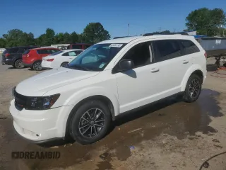 2018 Dodge Journey SE with VIN 3C4PDCAB6JT386173, listed as a Copart auction lot 52683195 with 133,440 mi miles and Salvage Title. Bid and sale history available at carsss.com. Image 1.