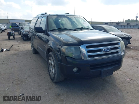 2014 Ford Expedition EL Limited with VIN 1FMJK1K58EEF65647, listed as a IAAI auction lot 41532758 with 153,550 mi miles. Bid and sale history available at carsss.com. Image 1.