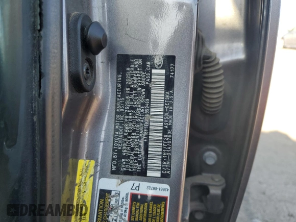 2015 Toyota Camry XLE with VIN 4T1BF1FK8FU959469, listed as a Copart auction lot 49505825 with 161,008 mi miles and Salvage Title. Bid and sale history available at DreamBid. Image 14.