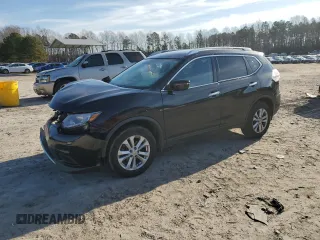 2016 Nissan Rogue SV with VIN KNMAT2MV3GP613566, listed as a Copart auction lot 85194384 with 138,423 mi miles and Salvage Title. Bid and sale history available at carsss.com. Image 1.