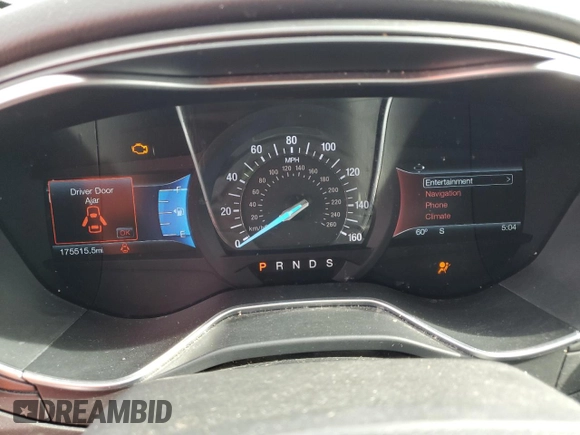 2015 Ford Fusion Titanium with VIN 3FA6P0K98FR179310, listed as a Copart auction lot 50294555 with 175,515 mi miles and Salvage Title. Bid and sale history available at carsss.com. Image 9.