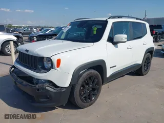 2018 Jeep Renegade Latitude with VIN ZACCJABB1JPG88987, listed as a IAAI auction lot 41865281 with 83,818 mi miles. Bid and sale history available at carsss.com. Image 18.