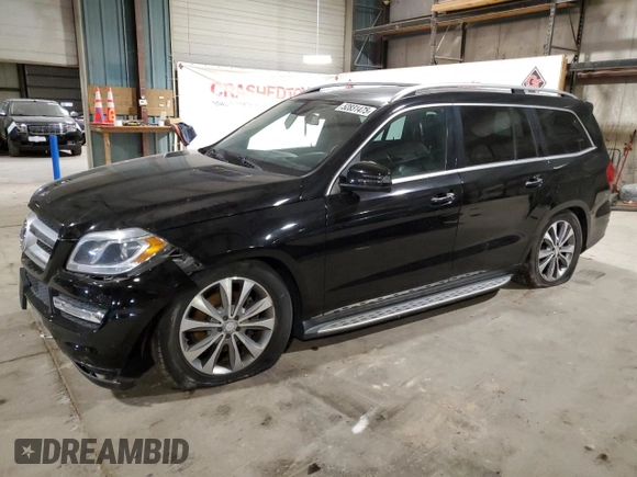 2014 Mercedes-Benz GL 450 z VIN 4JGDF7CE1EA378602, wystawiony jako Copart lot #52831475 z przebiegiem Nie podano mil oraz Czysty tytuł • Clean title. Historia ofert i sprzedaży dostępna na DreamBid. Obrazek 1.