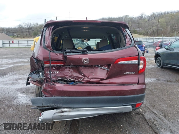 2021 Honda Pilot EX with VIN 5FNYF6H33MB080131, listed as a IAAI auction lot 41951331 with 40,919 mi miles and . Bid and sale history available at DreamBid. Image 16.