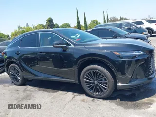 2025 Lexus RX 350 with VIN 2T2BAMBAXSC058589, listed as a IAAI auction lot 42620541 with 2,262 mi miles and . Bid and sale history available at DreamBid. Image 14.
