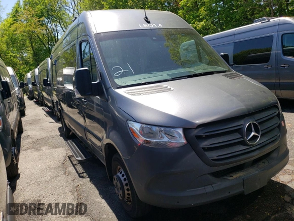 2021 Mercedes-Benz Sprinter with VIN W1W9ED3YXMT061558, listed as a Copart auction lot 53903504 with 19,035 mi miles and Clean Title. Bid and sale history available at DreamBid. Image 1.