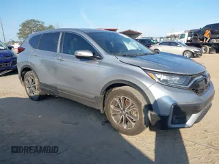 2020 Honda CR-V EX with VIN 7FARW1H53LE024184, listed as a IAAI auction lot 41499084 with 102,140 mi miles. Bid and sale history available at carsss.com. Image 1.