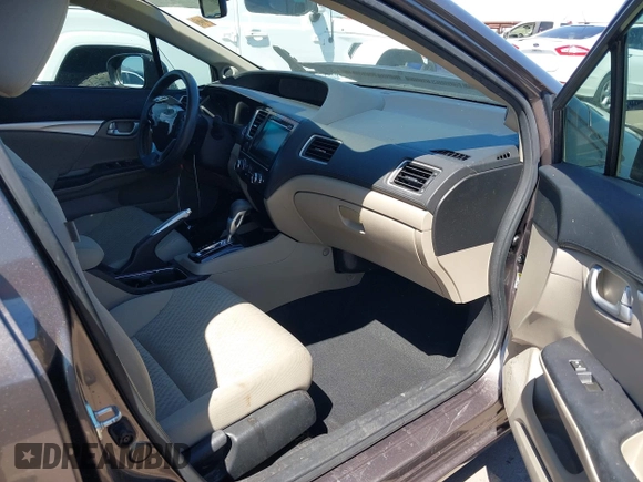 2014 Honda Civic Sedan EX with VIN 19XFB2F84EE082746, listed as a IAAI auction lot 41861197 with 117,332 mi miles. Bid and sale history available at carsss.com. Image 5.