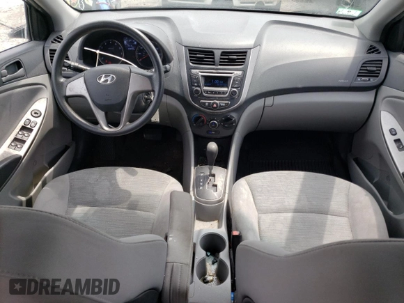 2016 Hyundai Accent SE with VIN KMHCT4AE6GU011184, listed as a Copart auction lot 60473493 with 80,848 mi miles. Bid and sale history available at carsss.com. Image 8.
