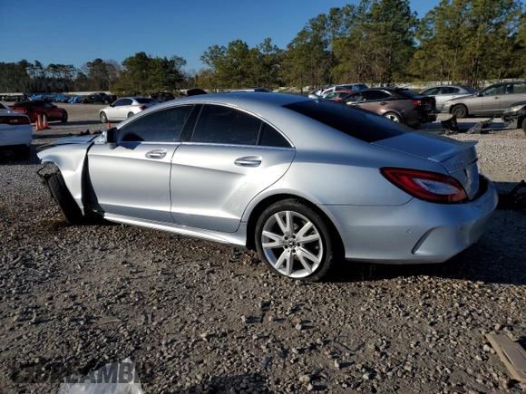 2015 Mercedes-Benz CLS-Class CLS 550 with VIN WDDLJ9BB8FA150573, listed as a Copart auction lot 41841895 with 26,811 mi miles and Salvage Title. Bid and sale history available at carsss.com. Image 2.