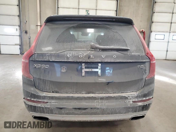 2020 Volvo XC90 Momentum with VIN YV4102PK0L1535767, listed as a Copart auction lot 41462935 with 77,608 mi miles and Salvage Title. Bid and sale history available at carsss.com. Image 6.