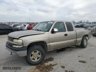 2001 Chevrolet Silverado 1500 LT with VIN 1GCEK19TX1Z171225, listed as a Copart auction lot 50086775 with 344,590 mi miles and Salvage Title. Bid and sale history available at carsss.com. Image 1.