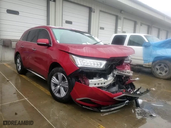 2020 Acura MDX with VIN 5J8YD3H3XLL001880, listed as a Copart auction lot 45115105 with 127,004 mi miles and Salvage Title. Bid and sale history available at carsss.com. Image 11.
