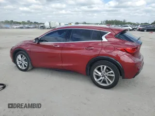 2019 Infiniti QX30 Essential with VIN SJKCH5CPXKA006796, listed as a Copart auction lot 43328315 with 101,579 mi miles and Salvage title. Bid and sale history available at DreamBid. Image 2.