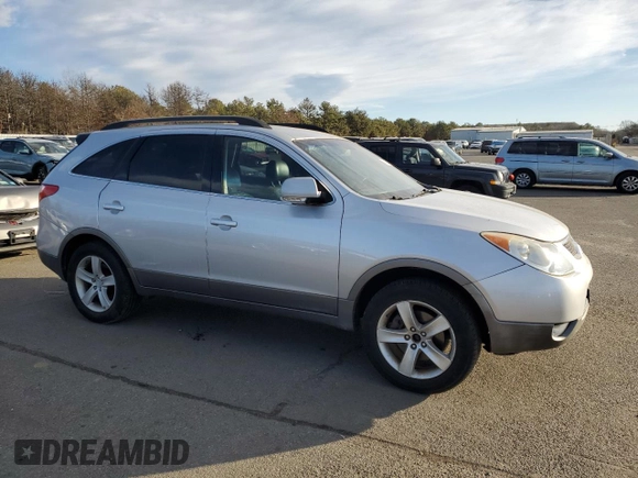 2007 Hyundai Veracruz GLS with VIN KM8NU73C77U021984, listed as a Copart auction lot 87482384 with 114,312 mi miles and Salvage Title. Bid and sale history available at DreamBid. Image 4.