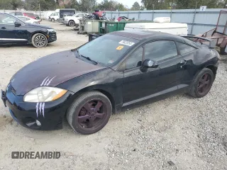 2007 Mitsubishi Eclipse GT with VIN 4A3AK34T47E013980, listed as a Copart auction lot 79622054 with 143,809 mi miles and Salvage Title. Bid and sale history available at carsss.com. Image 1.