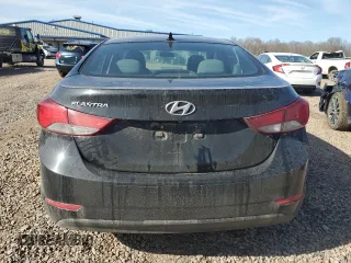 2015 Hyundai Elantra SE with VIN 5NPDH4AE8FH569220, listed as a Copart auction lot 51502735 with 162,756 mi miles and Salvage Title. Bid and sale history available at carsss.com. Image 6.