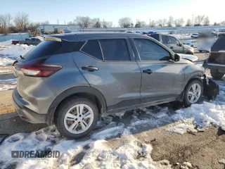 2022 Nissan Kicks S with VIN 3N1CP5BV2NL474902, listed as a Copart auction lot 88274805 with Not Provided miles and Non Repairable. Bid and sale history available at DreamBid. Image 3.
