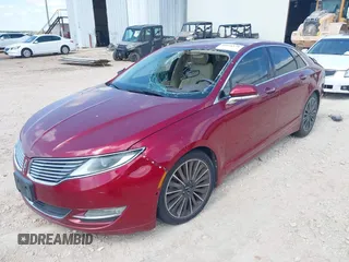2013 Lincoln MKZ with VIN 3LN6L2JK0DR801171, listed as a IAAI auction lot 40316171 with 155,135 mi miles. Bid and sale history available at carsss.com. Image 2.
