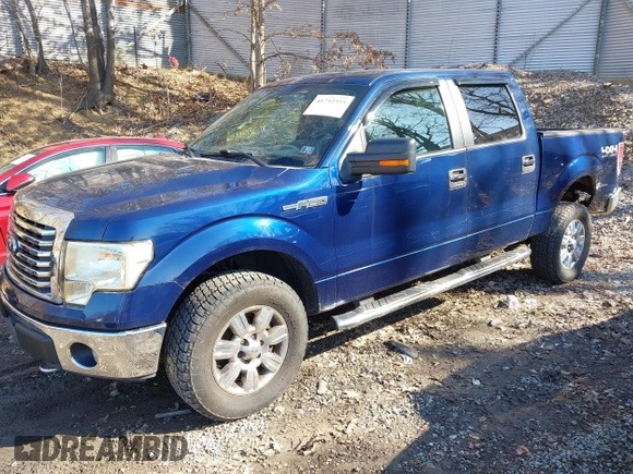 2011 Ford F-150 XL with VIN 1FTFW1EF1BFB68354, listed as a IAAI auction lot 41752355 with 156,694 mi miles. Bid and sale history available at carsss.com. Image 2.