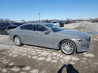 2022 BMW 7 Series 740i xDrive с VIN WBA7T4C04NCH30881, выставлен на аукционе Copart как лот 41772165 с пробегом 23 874 миль миль и Списание • Salvage title. История ставок и продаж доступна на DreamBid. Изображение 4.