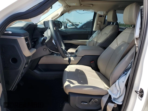 2023 Ford Expedition Max Limited with VIN 1FMJK2A88PEA33853, listed as a Copart auction lot 56863465 with 38,773 mi miles and Salvage title. Bid and sale history available at DreamBid. Image 7.