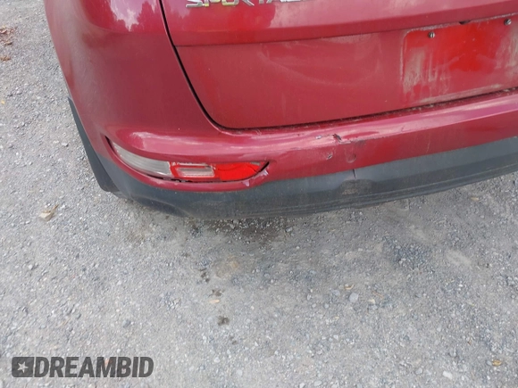 2017 Kia Sportage EX with VIN KNDPN3AC8H7236134, listed as a IAAI auction lot 42173462 with 109,945 mi miles and . Bid and sale history available at DreamBid. Image 6.
