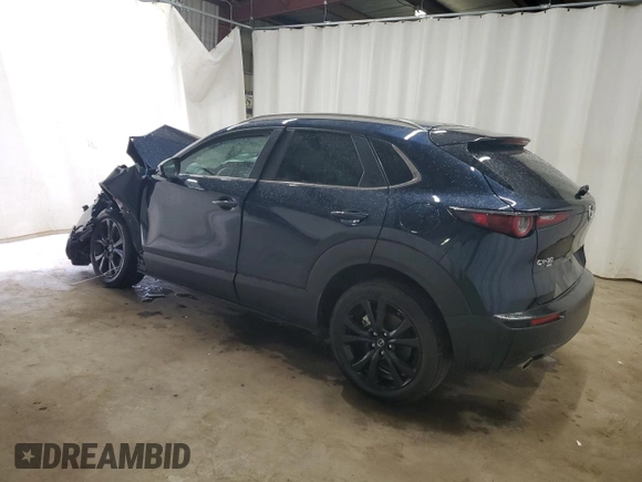 2025 Mazda CX-30 S Select Sport with VIN 3MVDMBBM0SM758291, listed as a Copart auction lot 55165995 with Not Provided miles and Clean Title. Bid and sale history available at DreamBid. Image 2.