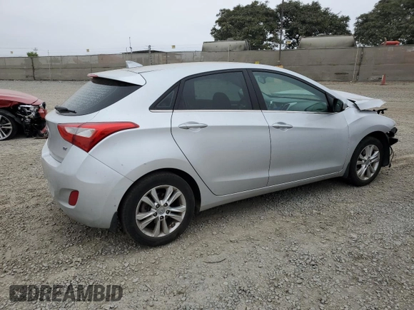 2013 Hyundai Elantra GT with VIN KMHD35LEXDU109072, listed as a Copart auction lot 76022504 with 133,006 mi miles and Salvage Title. Bid and sale history available at carsss.com. Image 3.