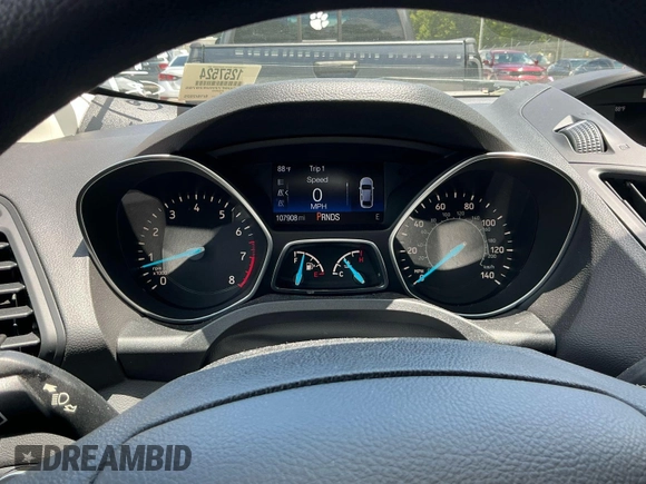 2017 Ford Escape S with VIN 1FMCU0F72HUE20705, listed as a IAAI auction lot 42585868 with 107,902 mi miles and . Bid and sale history available at DreamBid. Image 9.