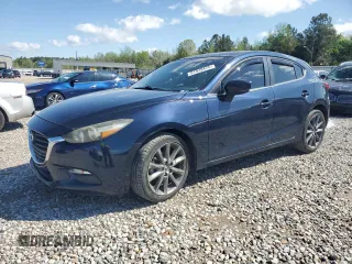 2018 Mazda 3 Touring z VIN 3MZBN1L34JM183176, wystawiony jako Copart lot #51979475 z przebiegiem 73 083 mil mil oraz Szkoda całkowita • Salvage title. Historia ofert i sprzedaży dostępna na DreamBid. Obrazek 1.