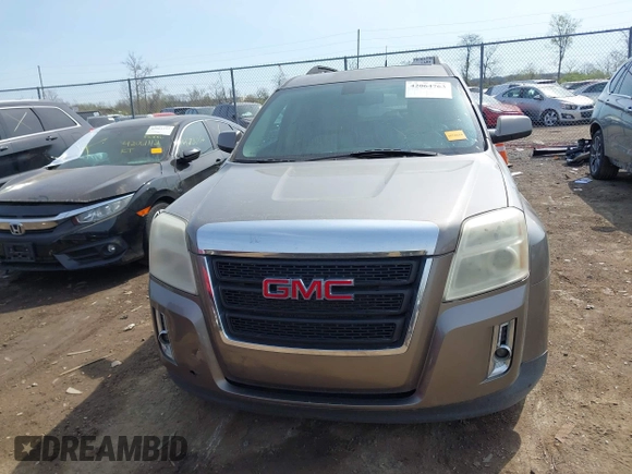 2011 GMC Terrain SLT-1 with VIN 2CTALUEC7B6423081, listed as a IAAI auction lot 42064763 with 217,051 mi miles and . Bid and sale history available at carsss.com. Image 12.