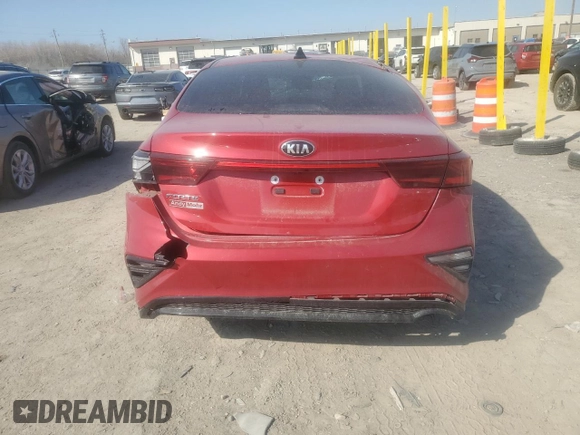 2020 Kia Forte LXS with VIN 3KPF24AD6LE168699, listed as a Copart auction lot 48853845 with 24,119 mi miles and Salvage Title. Bid and sale history available at carsss.com. Image 6.