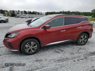 2020 Nissan Murano SV with VIN 5N1AZ2BS5LN132453, listed as a Copart auction lot 58296205 with 101,368 mi miles and Salvage title. Bid and sale history available at DreamBid. Image 1.