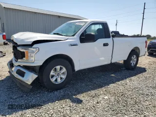 2019 Ford F-150 XL with VIN 1FTMF1C59KKD92979, listed as a Copart auction lot 53800625 with 129,437 mi miles and Salvage title. Bid and sale history available at DreamBid. Image 1.