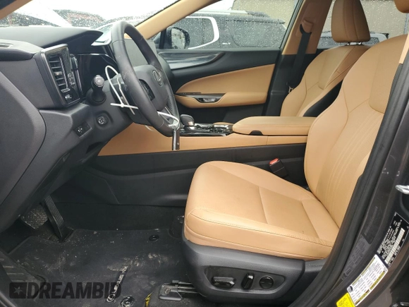 2023 Lexus NX with VIN 2T2GKCEZ6PC009668, listed as a Copart auction lot 44822605 with 7,046 mi miles and Salvage Title. Bid and sale history available at carsss.com. Image 7.
