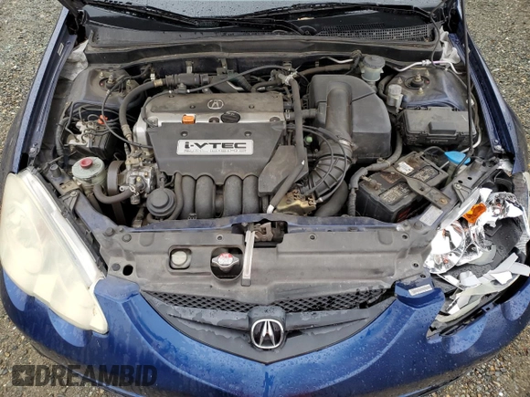2003 Acura RSX with VIN JH4DC53823C002857, listed as a Copart auction lot 81248994 with 183,436 mi miles and Salvage Title. Bid and sale history available at carsss.com. Image 11.