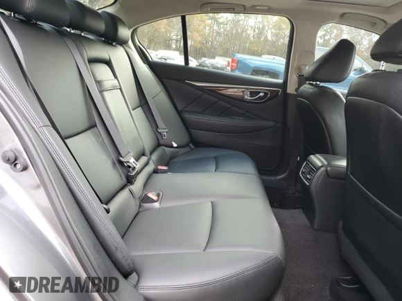 2019 Infiniti Q50 Sport with VIN JN1EV7AP6KM515983, listed as a Copart auction lot 84332744 with 59,812 mi miles and Salvage title. Bid and sale history available at DreamBid. Image 10.