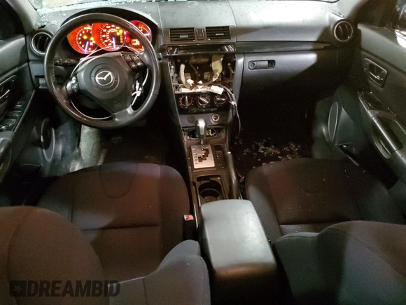 2009 Mazda 3 S Touring with VIN JM1BK343491246145, listed as a Copart auction lot 47829095 with 146,040 mi miles and Salvage Title. Bid and sale history available at DreamBid. Image 8.